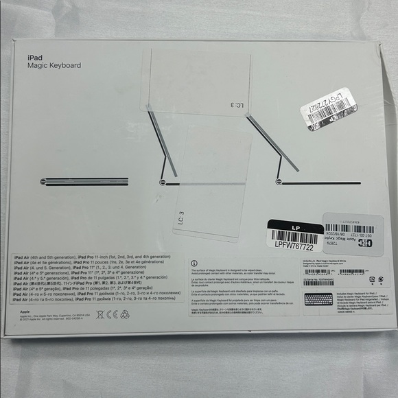Apple iPad Magic Keyboard - White - Picture 6 of 7